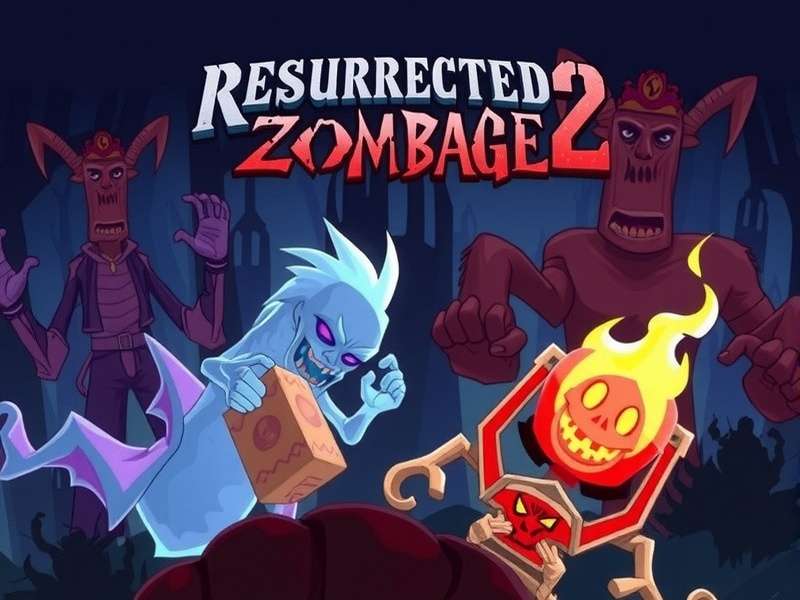 Resurrected 2 Zombage गेम के सर्वाइवल टिप्स का चित्रण