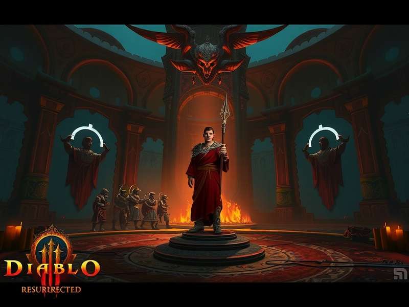 Diablo 2 Resurrected गेमप्ले दृश्य