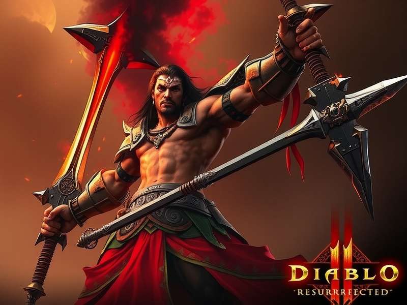 डायब्लो 2 रीसरेक्टेड 2024 गेमप्ले स्क्रीनशॉट