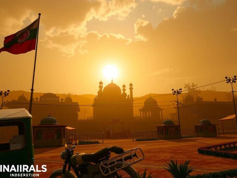 Resurrected 2 2023 ट्रेलर का मुख्य दृश्य जहाँ प्रोटैगोनिस्ट एक उजड़े शहर में खड़ा है