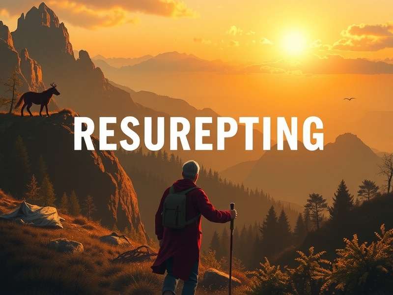 Resurrecting gameplay moment in Resurrected 2 showing a player rising with glowing effects