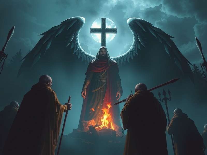 Epic resurrection scene from Resurrected 2 game