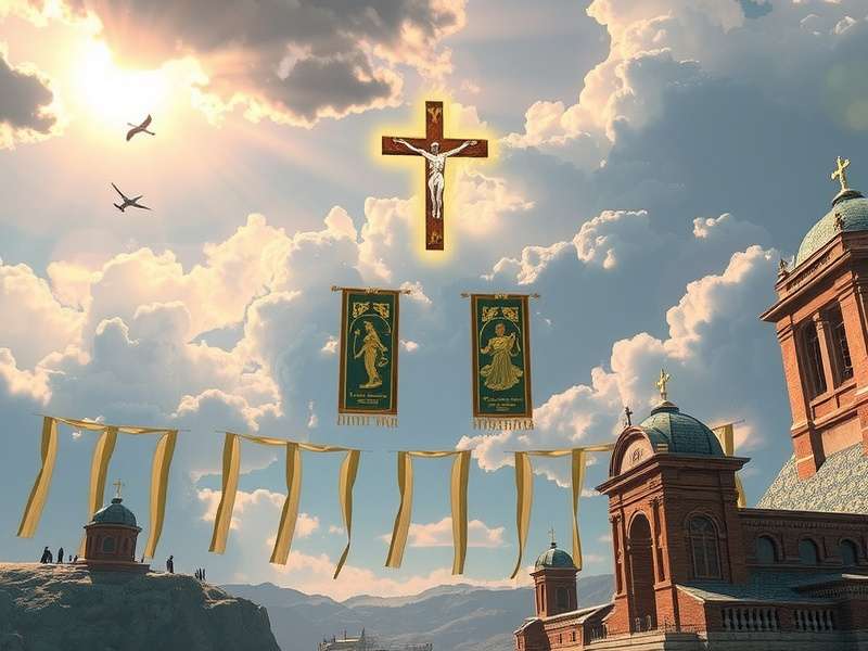 Atmospheric scene of abandoned urban ruins at dusk, symbolizing the setting of Resurrected 2