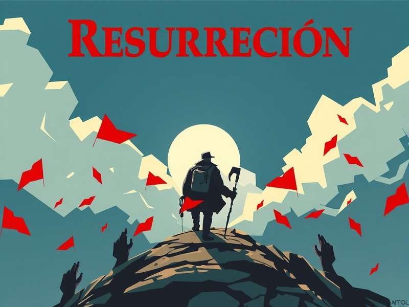 Visual showcase of the Resurreccion mechanic in action, depicting a character's phoenix-like rebirth with golden particles