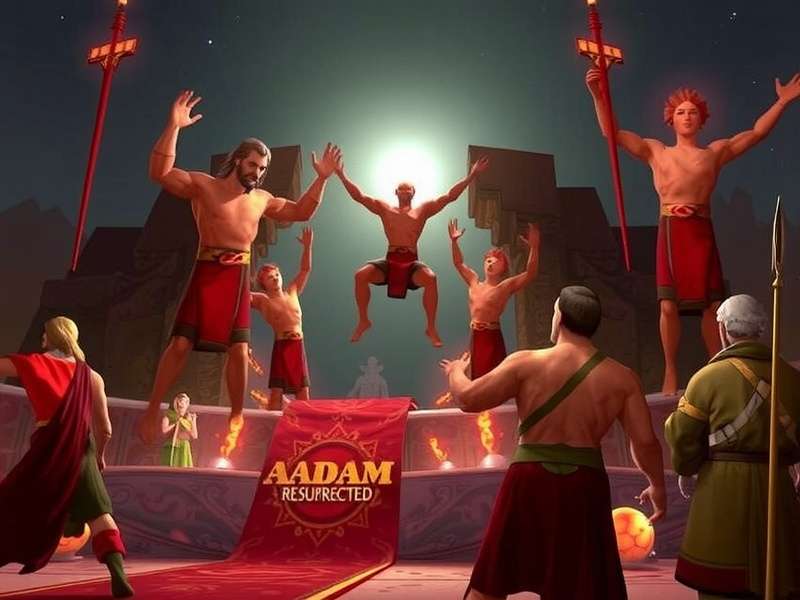 Screenshot from Adam Resurrected 2008 showing protagonist in dark atmosphere