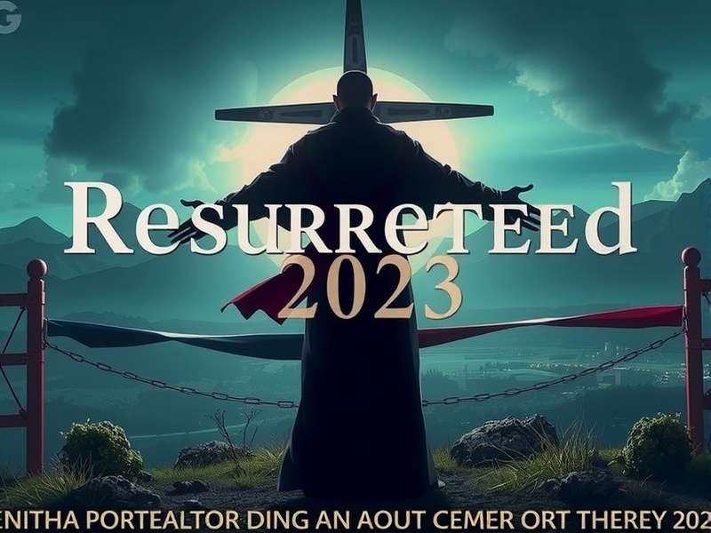 Post-apocalyptic cityscape with a lone survivor, representing Resurrected 2 game atmosphere