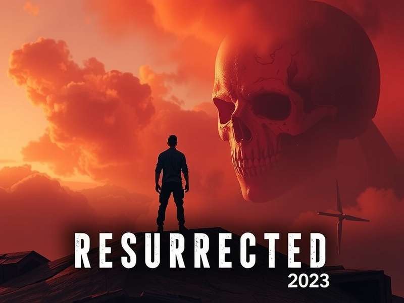 Resurrected 2023 Movie scene showing action and drama
