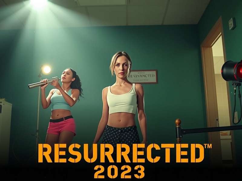 Resurrected 2 Game Trailer cinematic scene showing dark fantasy landscape