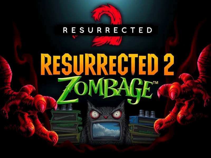 Resurrected 2 Zombage gameplay screenshot showing survival base