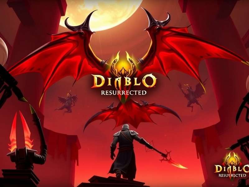 Diablo 2 Resurrected gameplay screenshot showing a Sorceress casting spells in the Cathedral