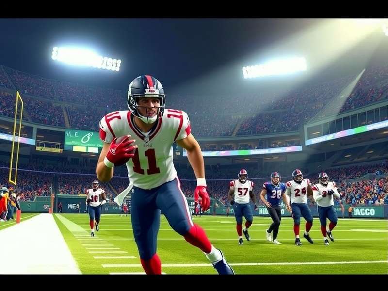 Nfl 2k5 Resurrected 2025 – gameplay screenshot showing modernised NFL 2K5 with enhanced graphics and Indian community branding