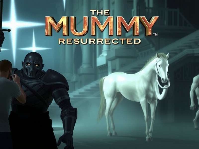 The Mummy Resurrected 2014 Trailer – Epic scene of the undead pharaoh rising from sand