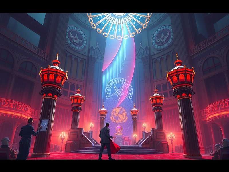 Resurrected 2023 official key art — dark fantasy theme with Baal and the resurrected hero