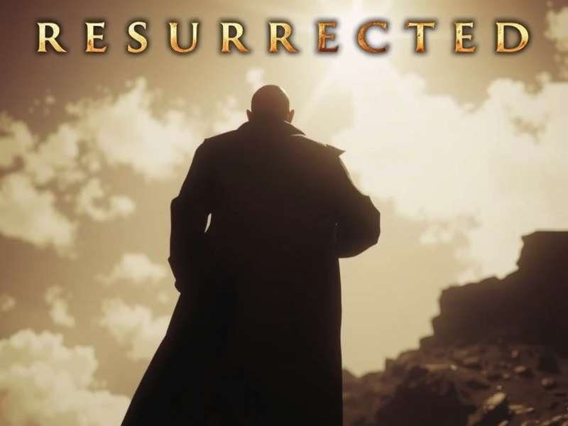 Resurrected 2023 Trailer Plot – Hero scene showing post-apocalyptic Indian cityscape with undead hordes