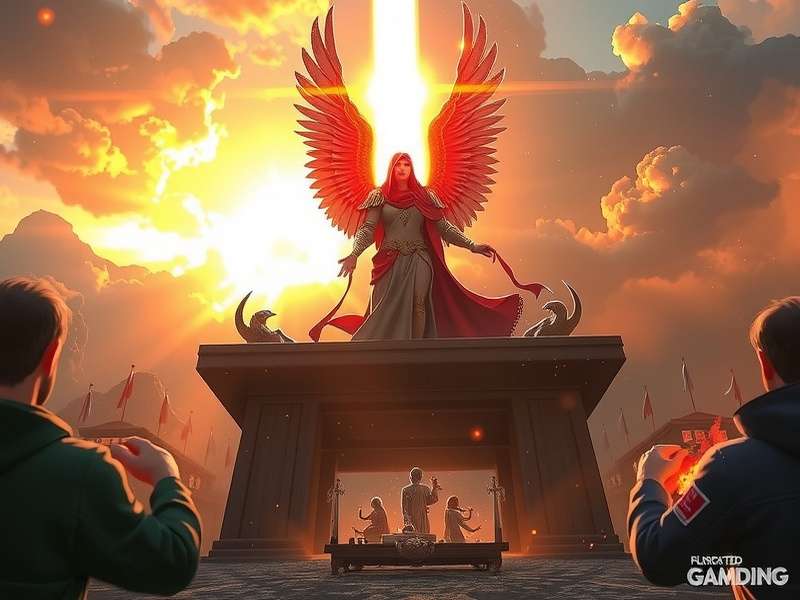 Resurrected 2025 Ending — epic final battle scene with dark fantasy atmosphere