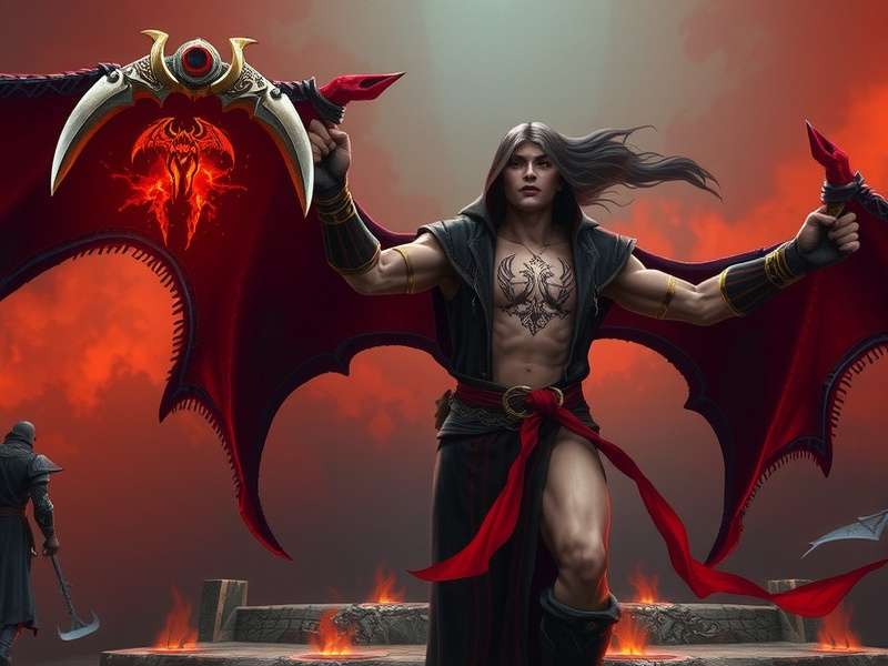 Diablo II Resurrected gameplay screenshot showing a Necromancer fighting hordes of demons in the Chaos Sanctuary