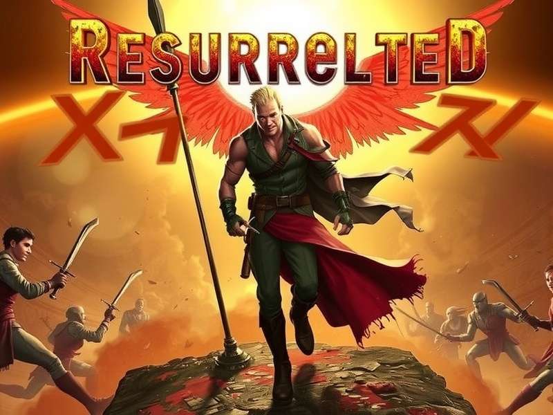 Resurrected 2 official artwork featuring the undead horde and post-apocalyptic Indian landscape